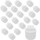 20PACK 1/2" Pvc SCH40 Male Threaded Pipe End Cap & Plug - Npt New. Price: $12.40.