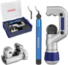 Workpro 3 Pieces Tubing Cutter Set Pipe With 1/8 -1-1/4 Cutting Capaci New. Price: $57.45.