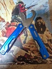 Kobalt Blue Multi-tool With Pipe Cutters Stainless Steel Blades, Bottle Opener Used. Price: $10.00.