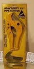 Heavy Duty 1-1/4 Pipe Cutter By Cherne Minneapolis Minnesota New Orig Pkg. Price: $25.52.