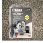Ridgid Close Quarters Tubing Cutter 101 For 1/4 To 1/8 Pipes 40617 New. Price: $19.47.