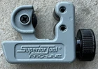 Superior Tool Pro Mini Tubing Cutter 1-1/8" Od 35180 Large Diameter Used. Price: $6.95.