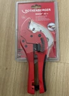 Rothenberger 52000 Pvc Pipe Cutter Rocut 42TC Plastic Shear 0-42MM 1-5/8" New. Price: $68.00.