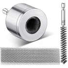 1/2'' Copper Tube Pipe Cleaner Brush Kit Stainless Steel Bore And... New. Price: $18.54.