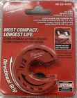 Milwaukee 48-22-4260, 1/2 In. Close Quarters Tubing Cutter New. Price: $17.70.