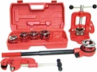 Pipe Threader Ratchet Type W/ 5 Dies Set + Cutter #2 Clamp On Vise New. Price: $126.10.