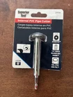 Superior Tool 37516 Internal Pvc Pipe Cutter 1-1/4 In. New. Price: $12.00.