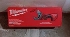 Milwaukee 2470-20 M12 12V Cordless Pvc Plastic Pipe Shear (tool-only) Brand New. Price: $219.99.