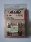 Unused Ridgid Threading Pipe Dies: 1/4 Npt 18TPI-RH 37815 Nip New. Price: $24.99.