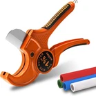 Pvc Pipe Cutter, Up To 2-1/2" O.d. Ratcheting Heavy-duty Pex Poly Plastic ... New. Price: $26.35.