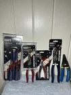 Klein Tools American Forged 4-PIECE Set & 11055 Wire Strippers Open. Price: $199.99.