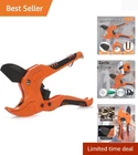 Zantle Ratcheting Pvc Pipe Cutter One-hand Fast Cutting Tool For Professionals New. Price: $14.99.