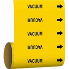 Brady 15596 Pipe Marker, Vacuum, Yellow, New. Price: $106.99.