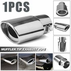 Stainless Steel Rear Exhaust Pipe Tail Muffler Tip Straight Round Accessories New. Price: $9.69.