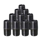 Supplygiant X Inch Black Steel Pipe (10-PACK), Heavy 1/2" 1", New. Price: $14.32.