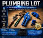 Plumbing Tool Lot Kobalt Pvc Pipe Cutter, 2 Wrenches & Tubing Cutters Used. Price: $37.20.