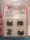 New Nos Ridgid 37855 1/8" Npt 27 Tpi 12-R Hs Pipe Threading Dies. Price: $19.95.