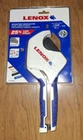 Lenox Ratcheting Tubing Cutter LXHT80822 Tube Pipe Up To 1-5/8" New. Price: $27.95.