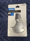 Kobalt Pvc Cutter Replacement Blade 2146979 Model 58925 For 1-1/4 In Pipe New. Price: $8.00.