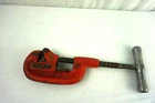 Ridgid No. 1A Heavy Duty 1/8" To 1-1/4" Inch Pipe Cutter Rigid Used. Price: $19.95.