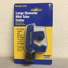 Brasscraft T404 1-1/8 In. Large Diameter Mini Tube Cutter Black New. Price: $15.88.