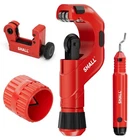 Shall 4-PIECE Tubing Set, 1/4 To 2 Od Heavy Duty Copper Pipe Cutter... New. Price: $40.48.