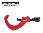 Milwaukee 3-1/2 In. Quick Adjust Copper Tubing Cutter 48-22-4254 Pack Of New. Price: $128.71.