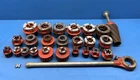Lot - Ridgid Pipe Threader Die Head Assortment Ratcheting & Reamer Used. Price: $799.95.