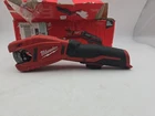 Milwaukee M12 12V Cordless Copper Tubing Cutter 2471-20 (tool Only) Used. Price: $70.00.