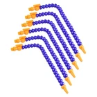 Toppros Pack Of 6 Round Plastic Flexible Water Oil Coolant Pipe Blue,orange New. Price: $16.91.