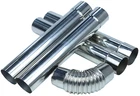 Solowilder Wood Stove Pope 2.36 Flue Extension Stainless Steel 14.17IN Chimney Open. Price: $44.99.