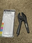 Apollo 69PC02PZ 1/8 In. To Ratcheting Pvc Pipe And Tubing Cutter Used. Price: $22.99.