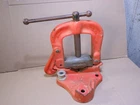 Large Ridgid No. 25 Bench Yoke Pipe Vise 1/8" - 4" Used. Price: $179.95.
