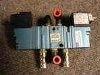 Mac Pneumatic Duel Solenoid Valve 35-120PSI. 24 Vdc Cat 451A-A0A-DM-DFBJ-1TN Used. Price: $25.00.