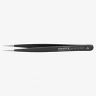Knipex Esd Stainless Steel Gripping Tweezers, Needle-point Tips, 5" New. Price: $30.92.