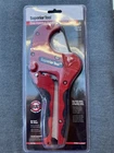 Superior Tool One-handed Ratcheting Pvc Cutter 37118 Cuts 1-5/8" O.d. New. Price: $17.97.