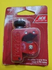 Ace Mini Tube Cutter (1/8"-7/8") For Cutting Copper And Pvc Tubing #48190 New. Price: $5.99.