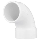 Charlotte Pipe PVC003020600 90 Deg. Street Elbow HUBX1-1/4 Spigot Dia. In. New. Price: $8.24.