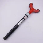 See Desc Ridgid 42505 Adjustable Pipe Support Model 46 Max 6" Height 23-33" New. Price: $131.24.