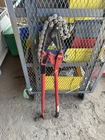 Reed Mfg 08059 SC59-6 Single Stroke Soil Pipe/snap Cutters, 1-1/2" 6" Used. Price: $275.00.