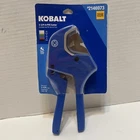 Kobalt Tools 1/4" Pvc Cutter 2146973 #58704 Quick Change Blade New. Price: $11.99.