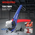 Workpro 1/8"-1-5/8" Pex Pipe Cutters 7CR17MOV Blade Hose Cutting Capacity New. Price: $21.99.
