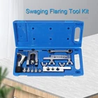 Flaring Swaging Tool Kit Brake Line Tubing Copper With Tube Cutter 45DEGREE Blue New. Price: $39.00.