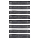 3/4 X 6 Black Steel Pipe, Pre-cut, Fits Threaded Fittings, 8 Pack New. Price: $28.26.