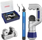 Workpro 3-PIECES Tubing Cutter Set Pipe With 1-1/4" Cutting Capacity New. Price: $45.99.