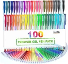 100 Pack Gel Set, 50 Colors With Refills For Adult New. Price: $31.99.
