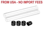 Uxcell 2PCS Clear Rigid Acrylic Pipe, 26MM(1.02") 30MM(1.18") Od 10" Round New. Price: $23.60.