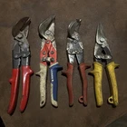 Lot Of 4 Metal Angle Cutters & Straight Wiss Lenox Klenks Used. Price: $34.87.