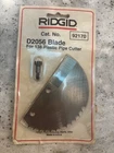 Ridgid 92170 Replacement Blade For Model 138 Cutter New. Price: $78.50.