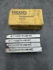 Ridgid D-1144 1-2 Cut Groover Dies, Very Light Use New. Price: $37.49.